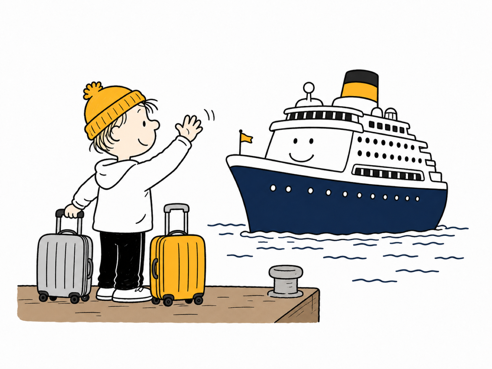 Cruise day from Western Sydney — Sydney luggage storage use case