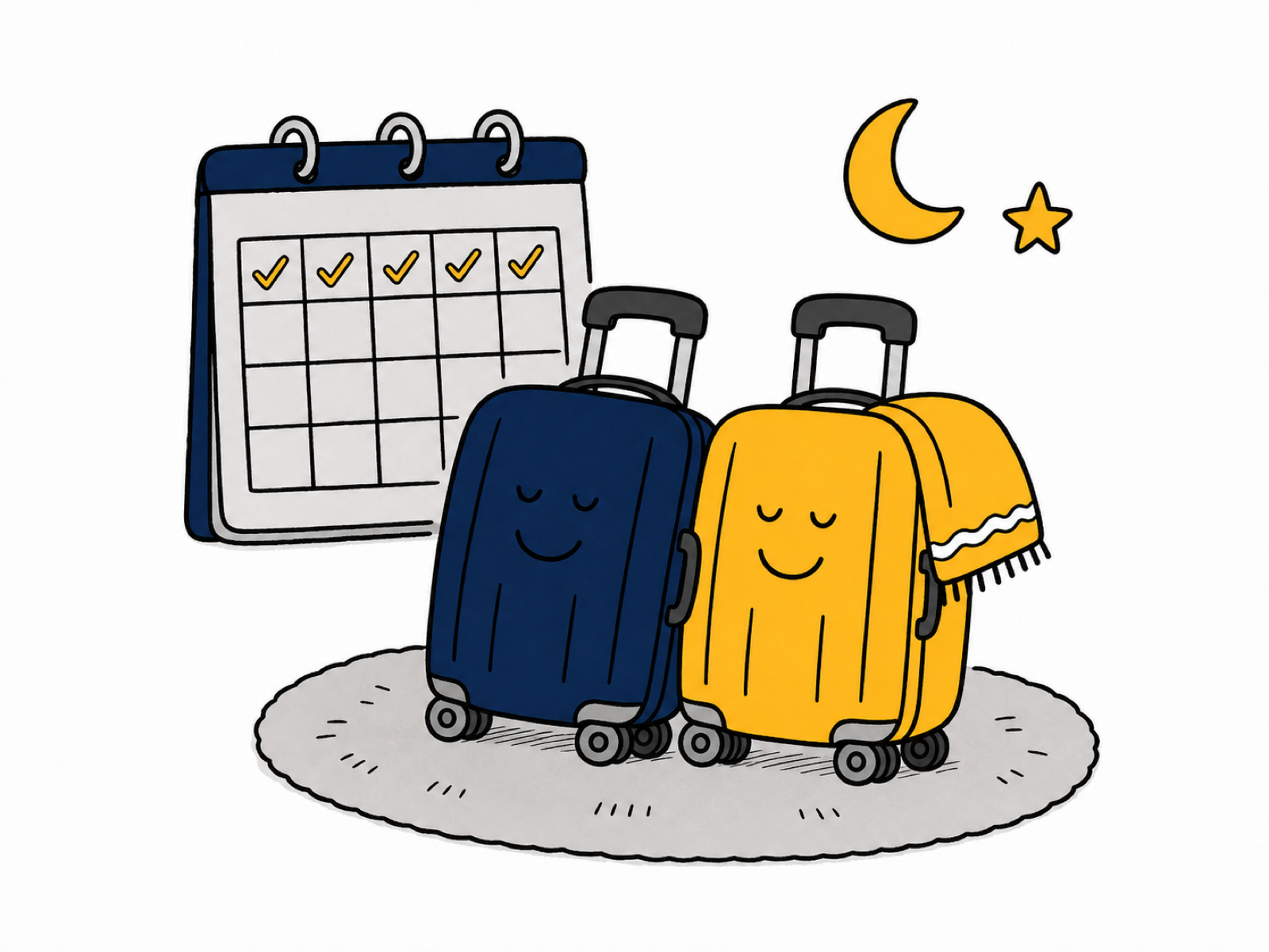 Long-stay between leases — Sydney luggage storage use case